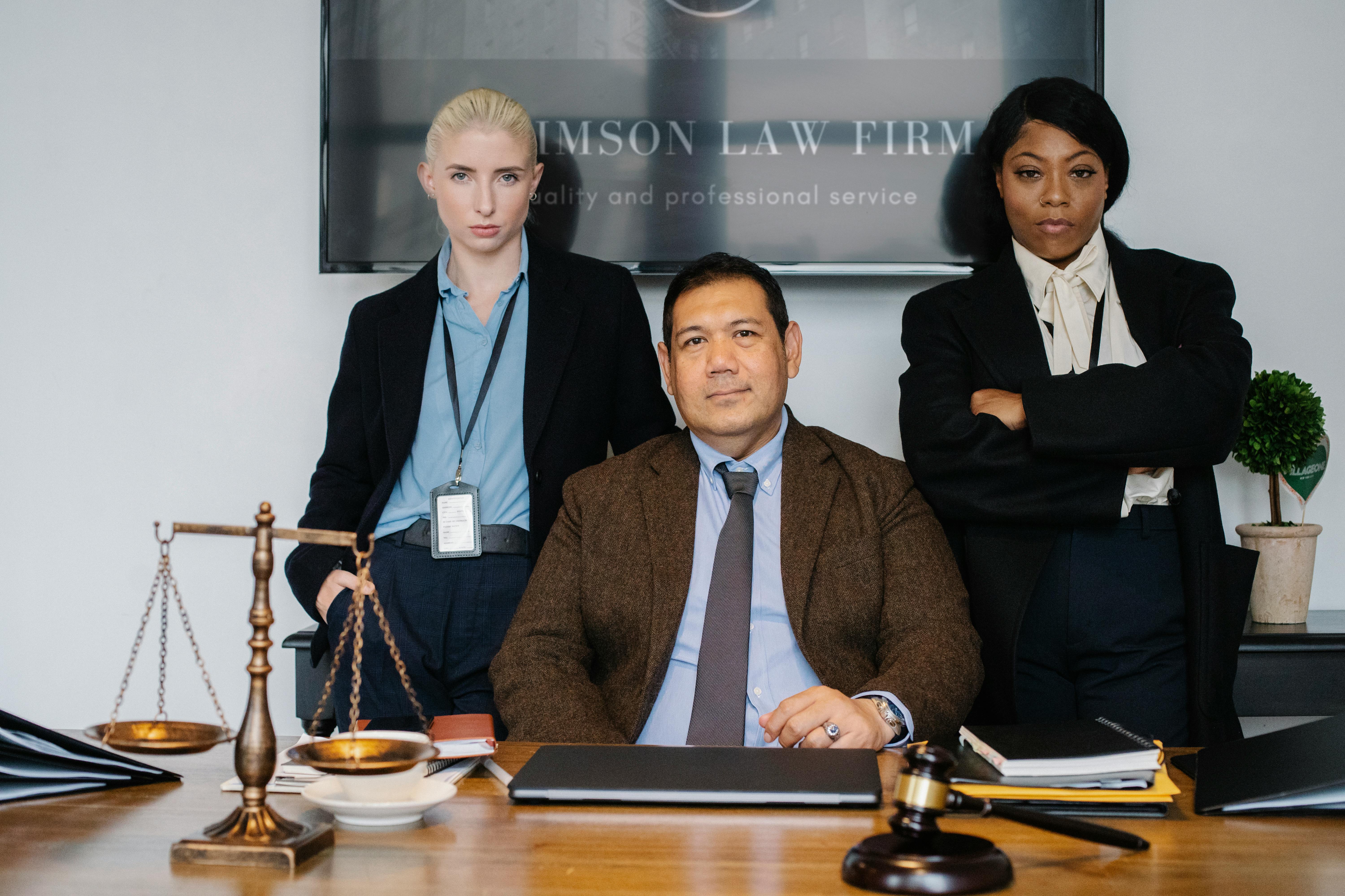 Legal professionals at Baron & Budd law firm